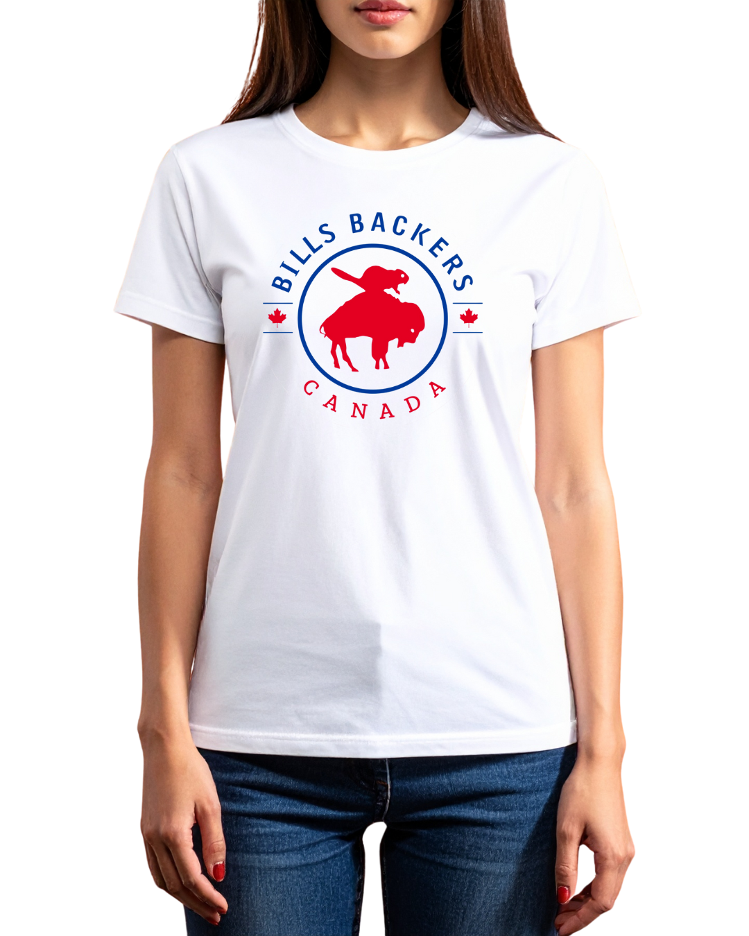 Bills Backers Canada T-Shirt - White