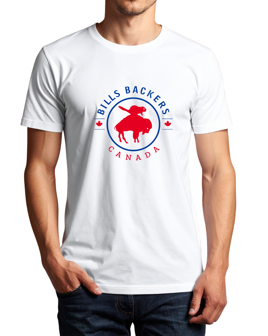 Bills Backers Canada T-Shirt - White