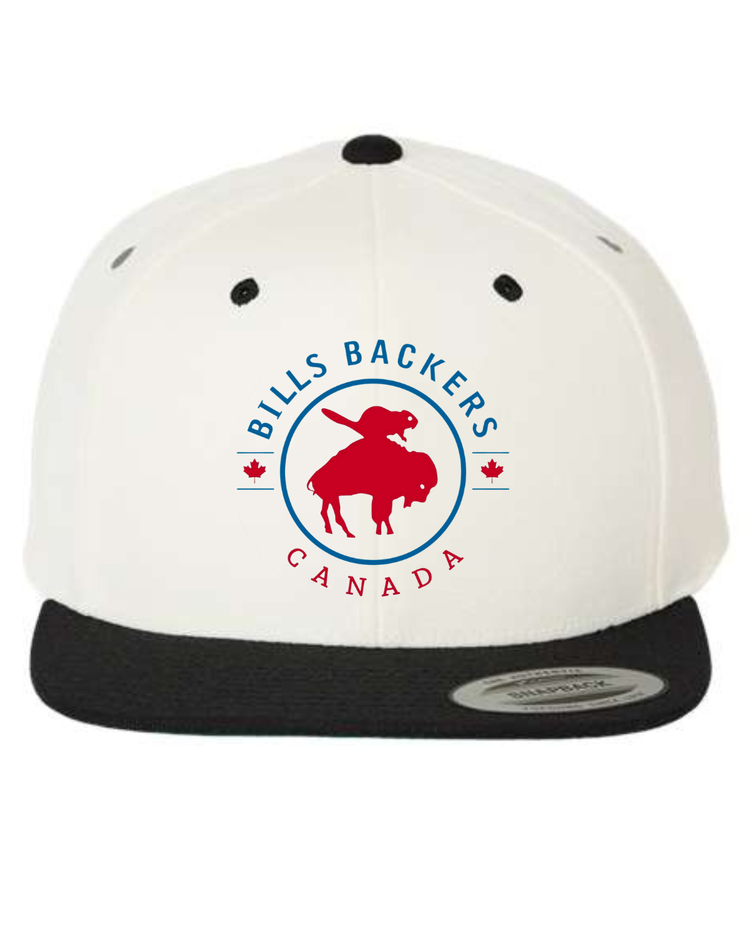 Bills Backers Canada Flat Bill Snapback Hat