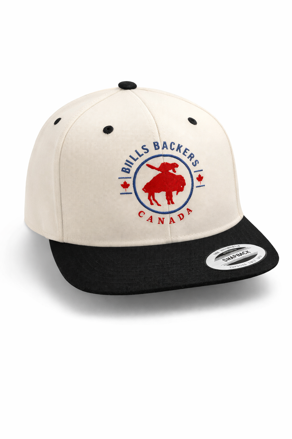 Bills Backers Canada Flat Bill Snapback Hat