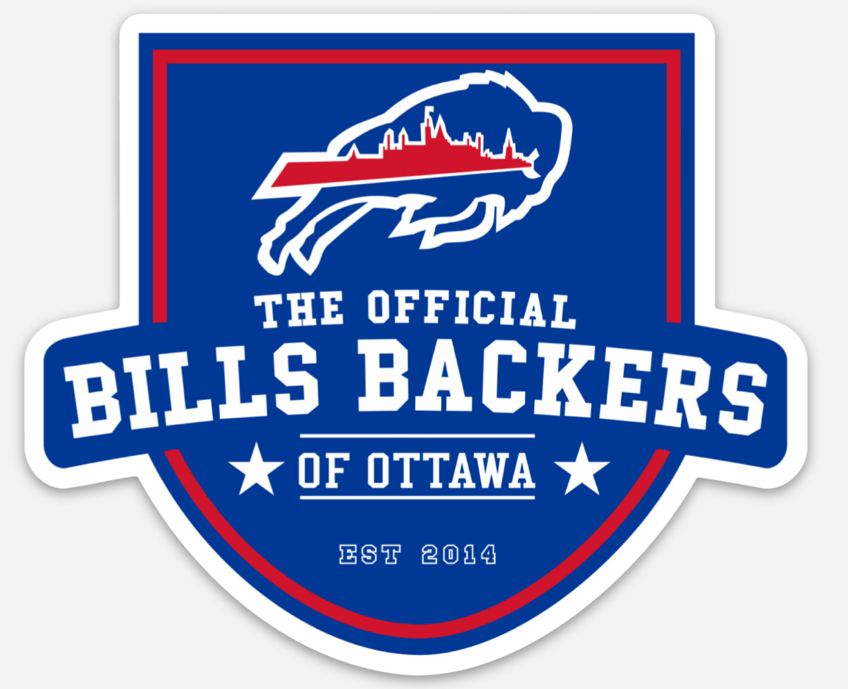 Bills Backers of Ottawa Sticker